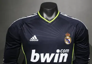 10-11 Real Madrid Away Retro Kit Vintage Player Version Long Sleeve Shirt AAAAJersey Dropship Y 5
