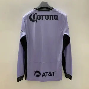 23-24 Club de Futbol America Third Kit Long Sleeve Purple Cheap Jersey Yupoo 1