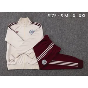 25-26 Ajax Tracksuit Long Sleeve Jacket Suits 1