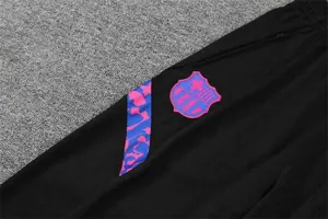 Barcelona Polo black purple-logo 15
