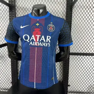 25-26 PSG Special Edition Kit Player Version Maillot été Soccer Sino Shirt AAAAJersey Yupoo 5