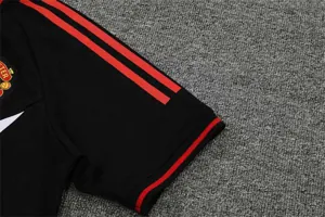 Manchester United Polo black and white-red 8