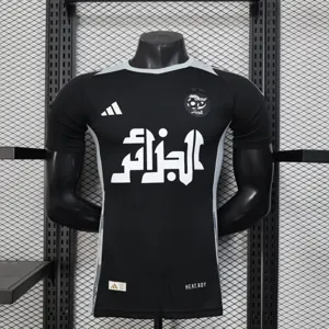 25-26 Algeria Black Special Edition Kit Player Version Shirt AAAAJersey Wholesale Yupoo