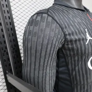 2025-26 PSG Away long sleeved football jersey player version AAAA Jersey Drop ship Yupoo 1