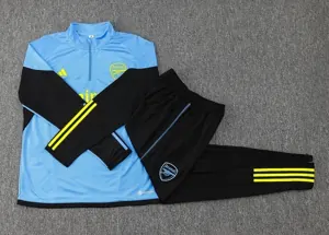23-24 Arsenal Training Suit Blue Long Sleeve Tracksuit Best Jerseys Yupoo 1
