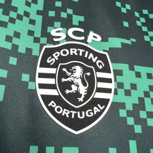 24-25 Sporting Lisbon Pre-Match Shirt Soccer Uniforms Soccer AAAAJersey Yupoo 2