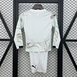 2025 Portugal Away Kid Kits Long Sleeve Youth Apparels AAAAJersey Dropship Yupoo 2
