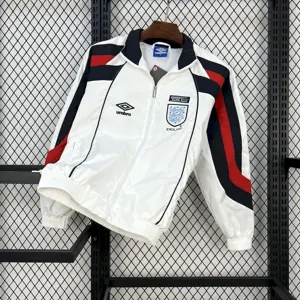 2024 England Classic Style White Windbreaker Jacket AAAAJersey Supplier Yupoo 1