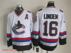 Vancouver Canucks retro ice hockey jersey M-3XL 温哥华加人队复古冰球服 2