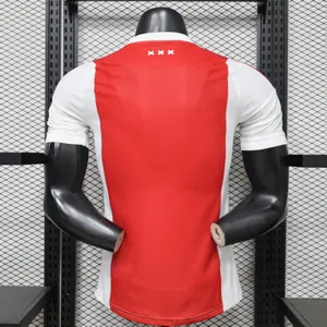26-27 Ajax Mens Home Kit Soccer Player Version T-Shirt AAAAJersey Supply Yupoo 7 2