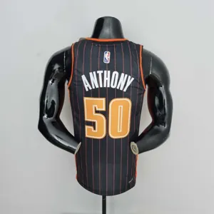 2022 Anthony #50 Orlando Magic City Edition NBA Jersey 9