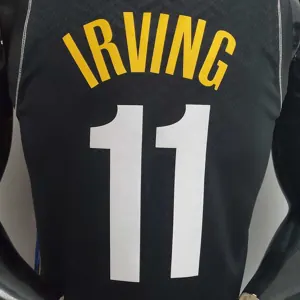 New Brooklyn Nets IRVING#11 City Edition Black 3