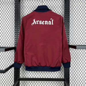 24-25 Arsenal Red Windbreaker Jacket AAAAJersey Supplier Yupoo 4