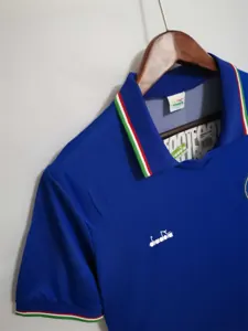 1990 Italy home blue 6