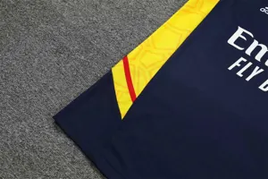 22-23 Arsenal Training Suit Short Sleeve Kit Royal Blue 7