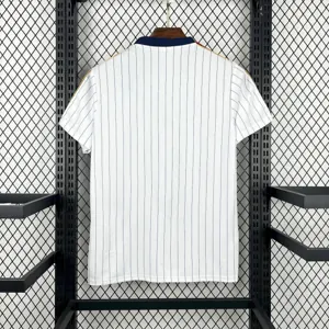 25-26 AS Roma Casual Retro Style Football White Shirt AAAAJersey Yupoo 3