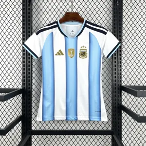 2026 World Cup Argentina Home Kit Football Women T-Shirt AAAAJersey Supply Yupoo