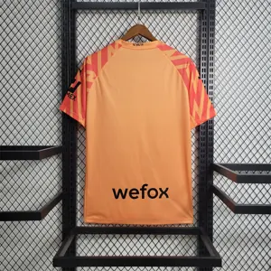 23-24 AC Milan Goalkeeper Orange Size S-XXL Soccer Jersey 4