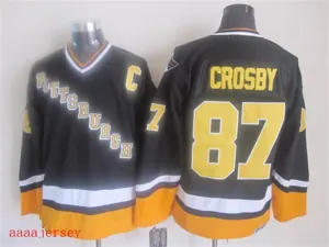 Pittsburgh Penguins retro ice hockey jersey M-3XL 匹兹堡企鹅队复古冰球服 6