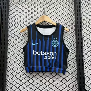 25-26 Inter Milan Home Women's Summer Player Version Kit Lady Vest Apparels AAAAJersey Supply Y