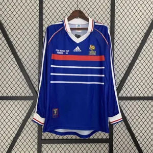 1998 Retro Long sleeve France Home S-XXL