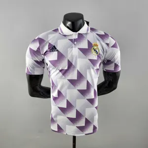 22-23 Real Madrid POLO purple-white