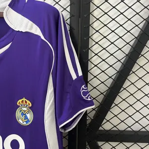 06-07 Real Madrid Third Retro Kit Vintage Shirt AAAAJersey Dropship Yupoo 1