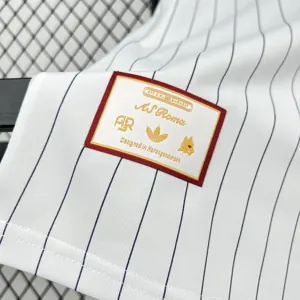 25-26 AS Roma Casual Retro Style Football White Shirt AAAAJersey Yupoo 2