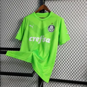 23-24 Palmeiras fluorescent green goalkeeper 6