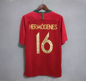 2018 Portugal home World Cup Jerseys 3