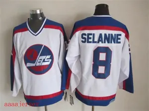 Winnipeg Jets retro ice hockey jersey M-3XL 温尼伯喷气机队复古冰球服 4