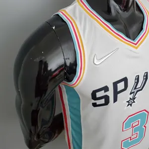 2022 season Johnson #3 Spurs City Edition white 9