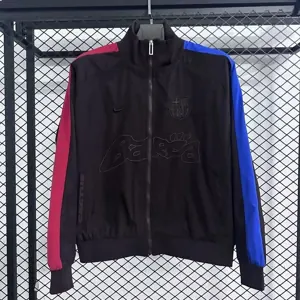 25-26 Barcelona Travis Scott Co branded Windbreaker Jacket AAAAJersey Supply Yupoo