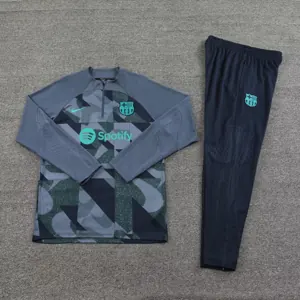23-24 Barcelona Long Sleeve Training Suit Yupoo 1