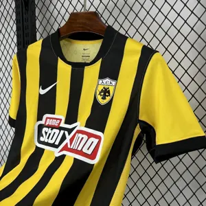 25-26 AEK Athens Home Kit Football Shirt AAAAJersey Wholesale Yupoo 2
