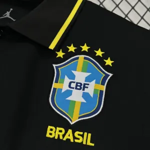 2026 Brazil Mens Polo Black T-Shirt AAAAJersey Supply Yupoo 5 4