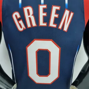 2022 Houston Rockets Green #0 City Edition NBA Jersey 8