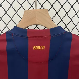 14-15 Barcelona Home Retro Kids Kit Size-16-28 Football Jersey Yupoo 13