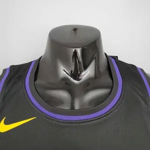 2021 Bryant#8 Los Angeles Lakers Black Latin Black 1