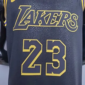 James #23 Lakers black 6