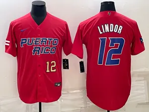 Puerto Rico 2023 World Cup Baseball Jerseys 21