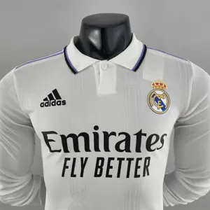 22-23 Real Madrid home long sleeve player version 5