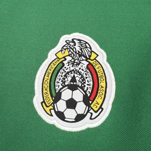 2002 Mexico Mens Home Football Retro Kit Vintage T-Shirt AAAAJersey Wholesale Yupoo 8 4