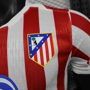 25-26 Atletico Madrid Home Kit Player Version Shirt AAAAJersey Dropship Yupoo 2