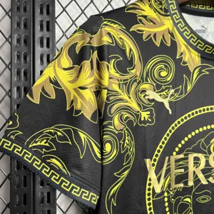 2022 Italy X Versace Black Gold Special Edition Kit AAAAJersey Supplier Yupoo 4