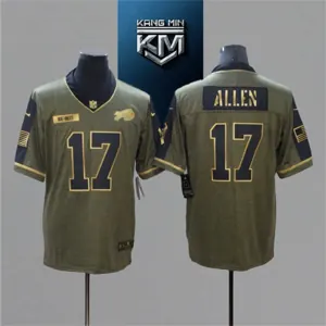 2021 New Tribute Gold Edition NFL Jersey 5