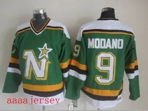 Dallas Stars retro ice hockey jersey M-3XL 达拉斯星队复古冰球服 5