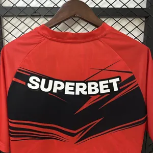 25-26 Sao Paulo Goalkeeper Red Shirt Soccer Uniform AAAAJersey Dropship Yupoo 3