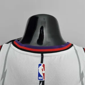 Toronto Raptors SIAKAM #43 White NBA Jersey 8