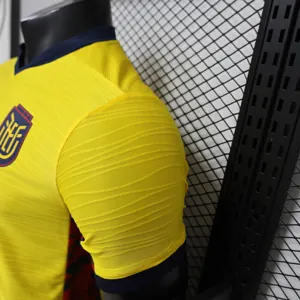 World Cup 2026 Ecuador Home Mens Yellow Kit Soccer Player Version T-Shirt AAAAJersey Supply Yupoo 10 1